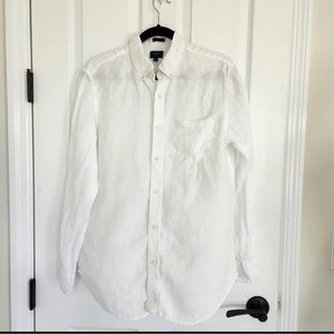 J Crew Linen button down M